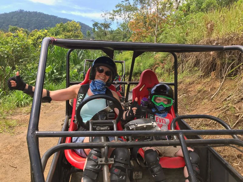 Crossen met buggy bij Munduk en Lovina Bali