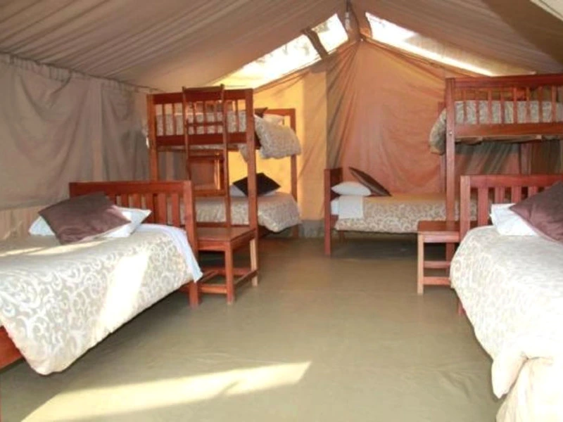 Nairobi eco camp met stijlvolle kamer
