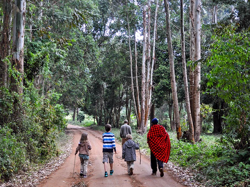 Kilimanjaro met kinderen
