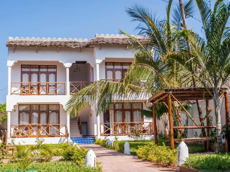 Beach resort op Zanzibar