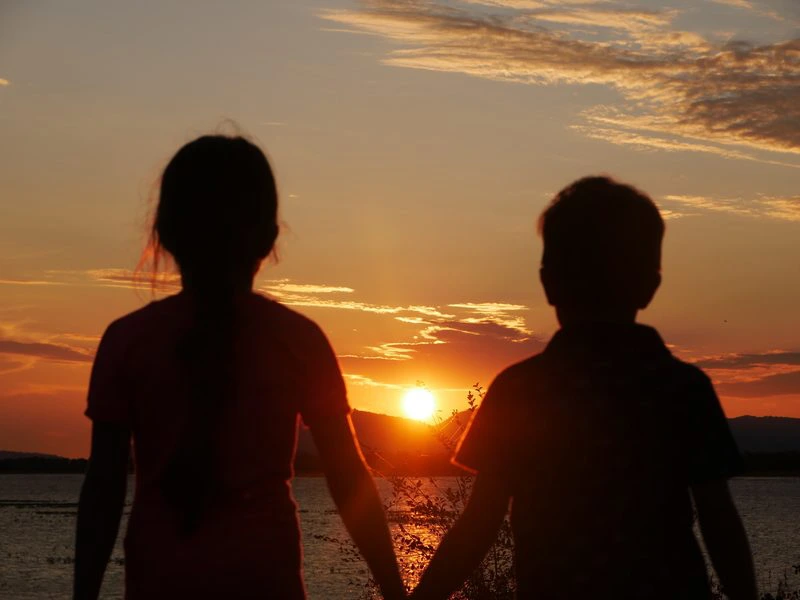sunset tanzania
