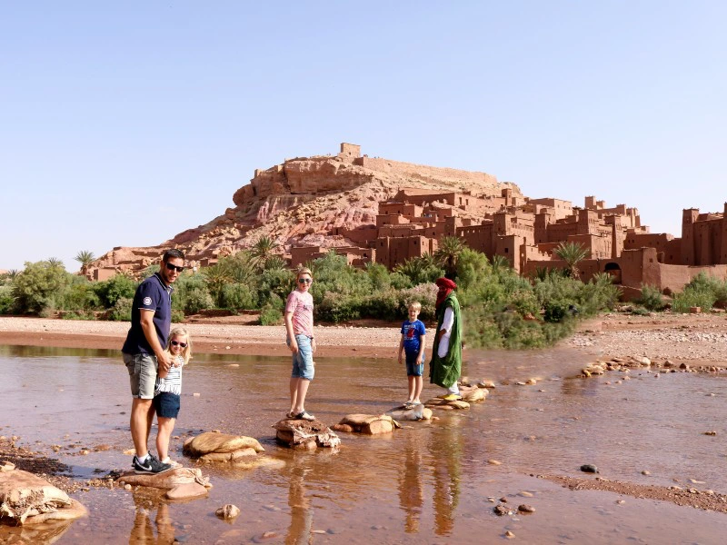 Marokko familiereis - Ait Benhaddou