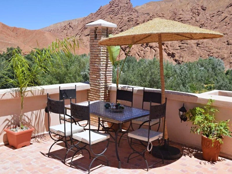 Dades Valley - Canyon Dades Guest House - balcony
