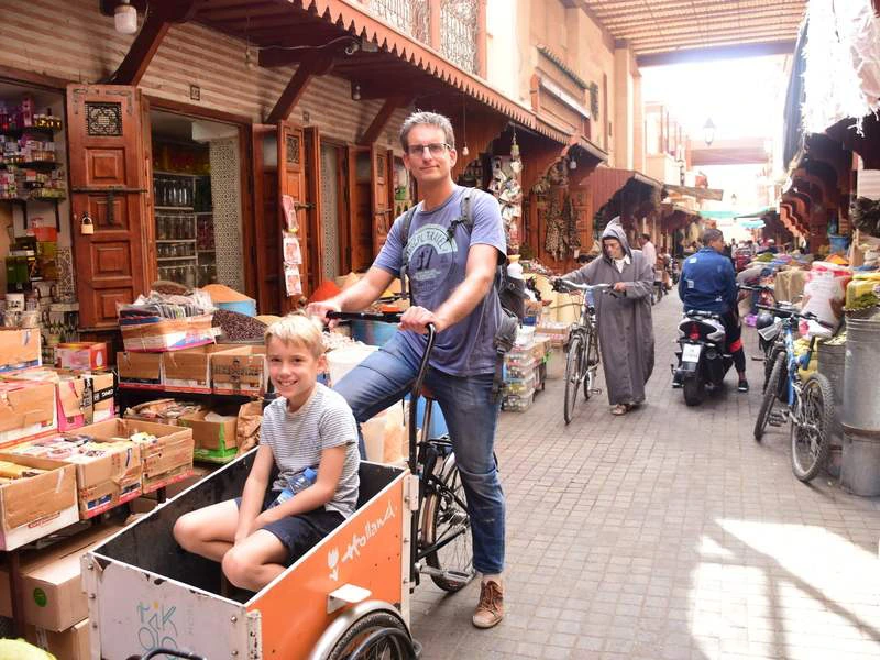 Fietsen Marrakech