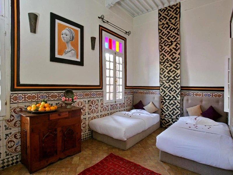 Essaouira Riad overnachting Marokko