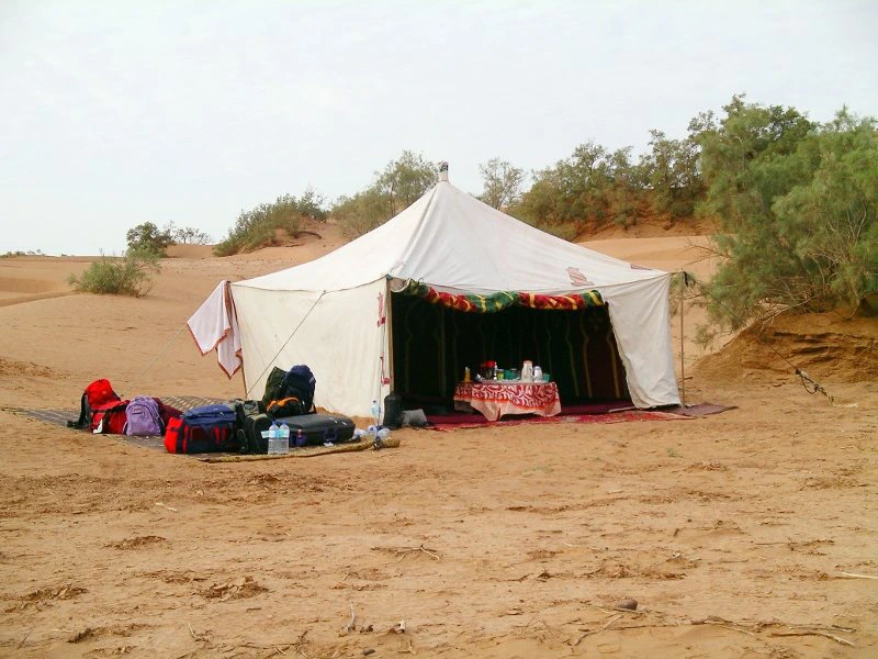 Essaouira tent overnachting Marokko