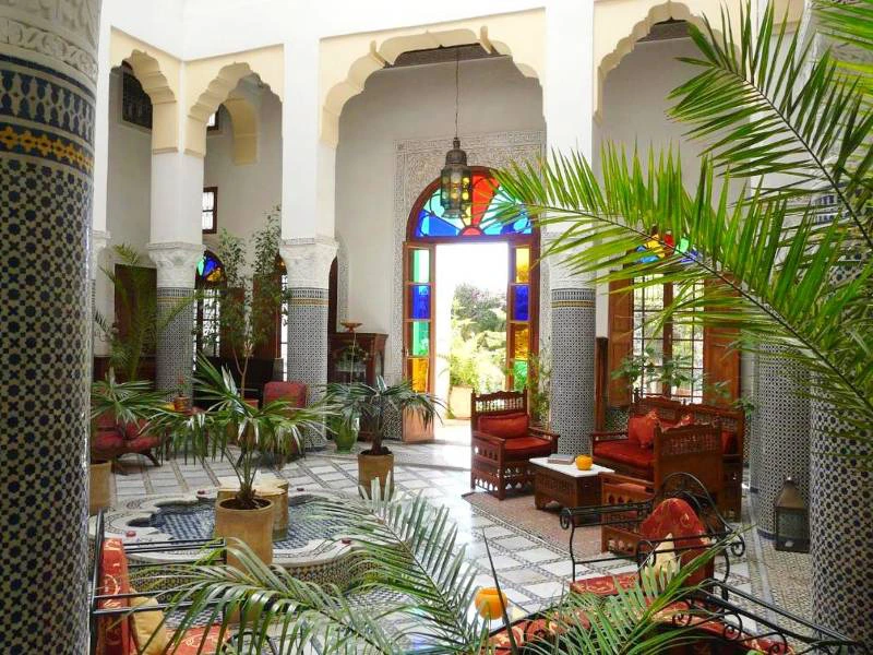 Fes Riad overnachting Marokko
