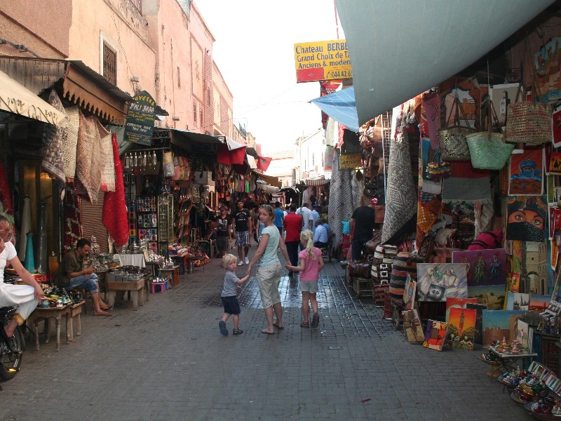 Straten van Marrakech