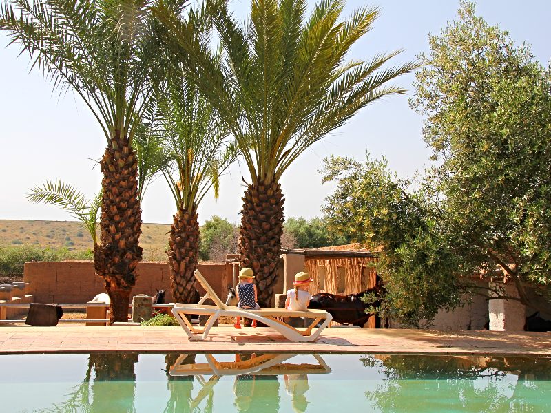 Marokko vakantie met kinderen - ecoboerderij