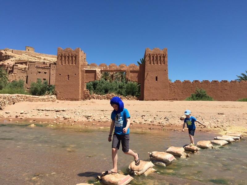 Atlasgebergte Marokko Ait Benhaddou