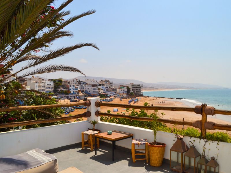 Taghazout surfen in Marokko