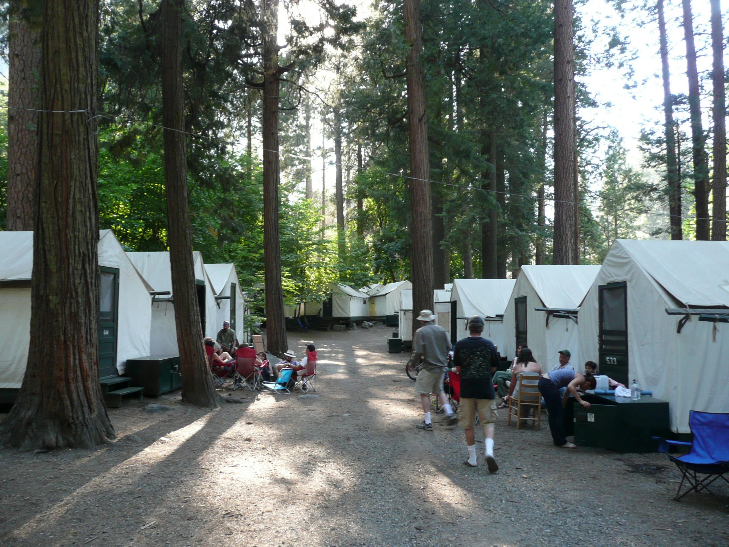 Kamperen in Yosemite