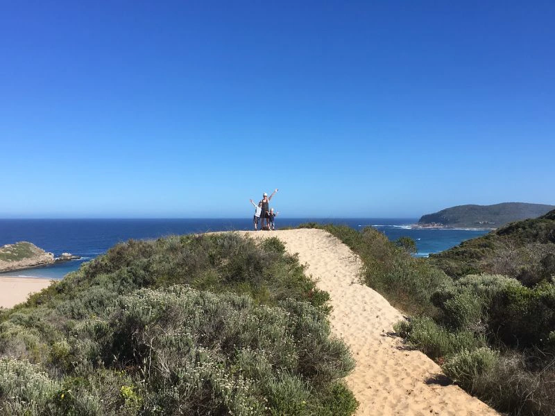 Strand in Zuid-Afrika