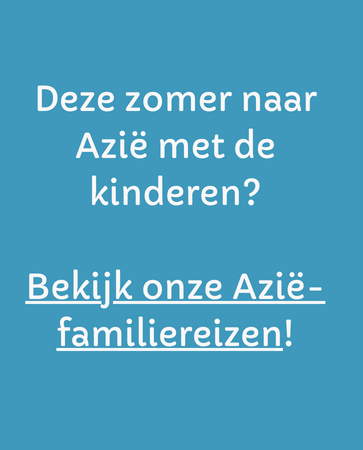 Azie zomervakantie