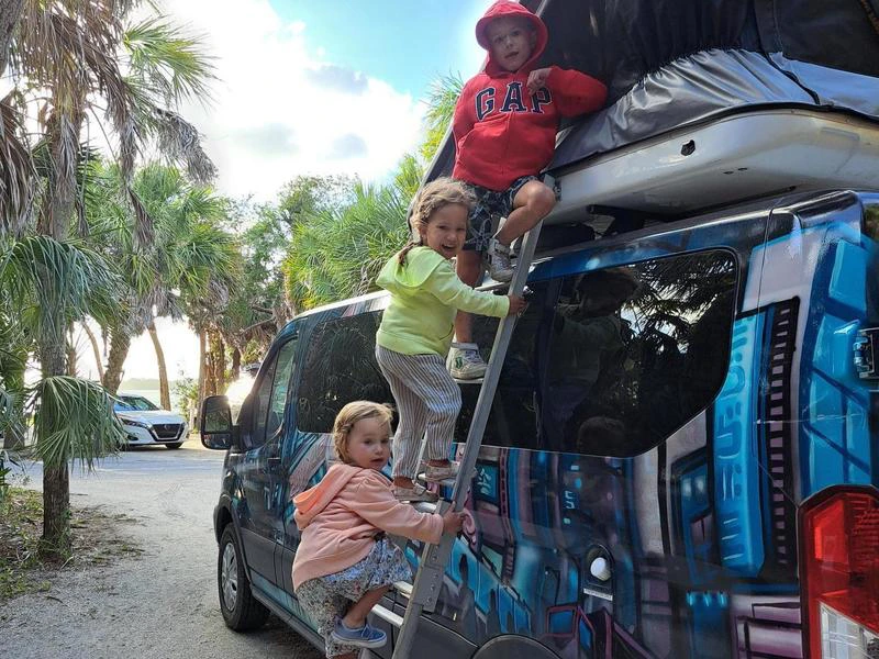 Amerika rondreizen kinderen