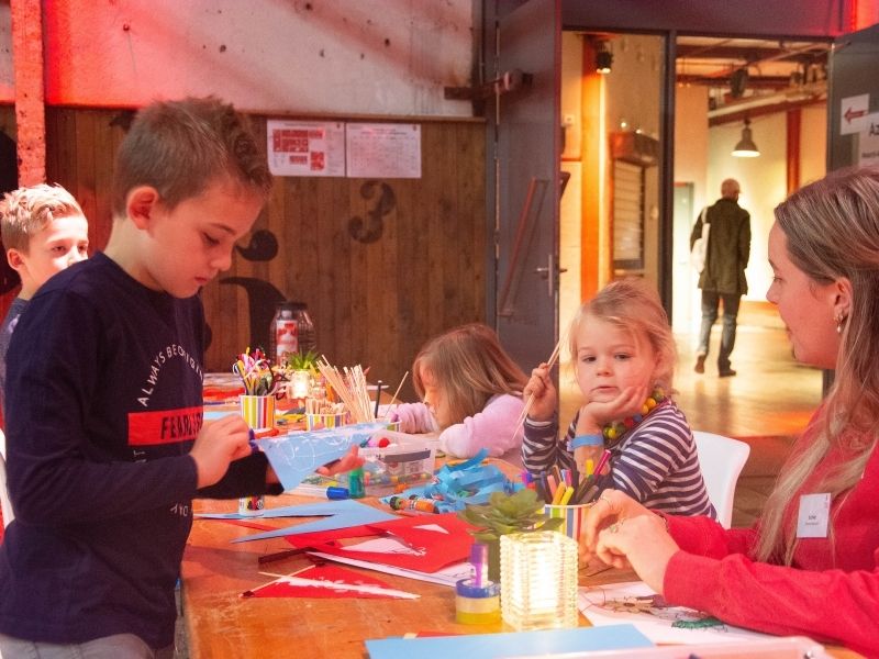 Activiteiten voor kinderen op het Riksja Reisevent