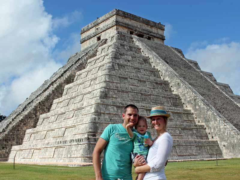 Mexico met kinderen - Chichen Itza