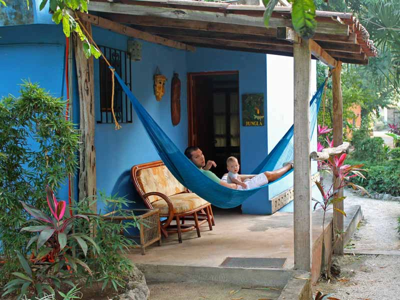 Rondreis Yucatan met kinderen - Izamal hangmat