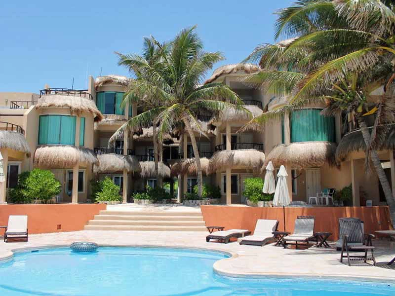 Hotel isla mujeres zwembad