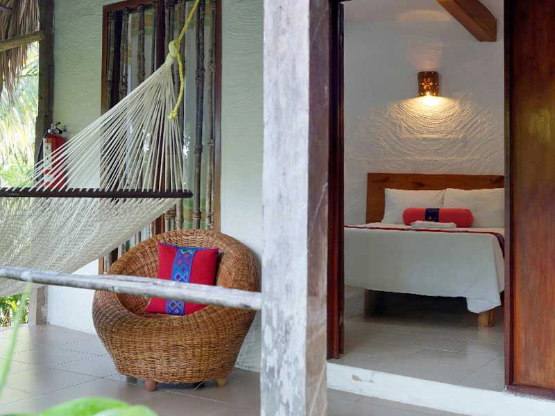 Palenque Mexico Kids - hotel bungalow