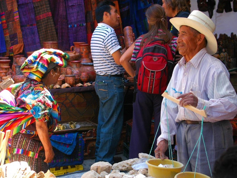 San Christobal Markt Mexico