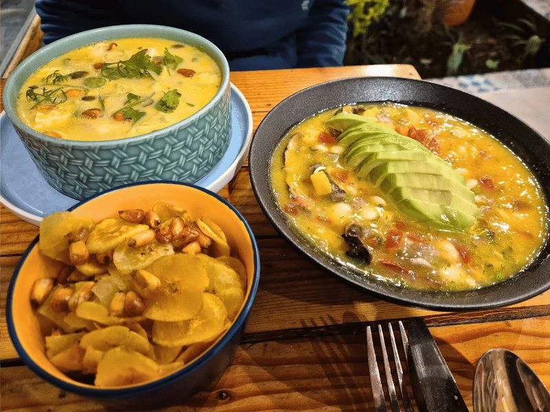 Koken in Cuenca Ecuador
