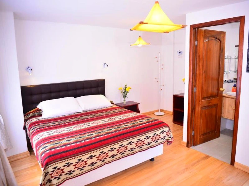 Ecuador Otavalo - slaapkamer