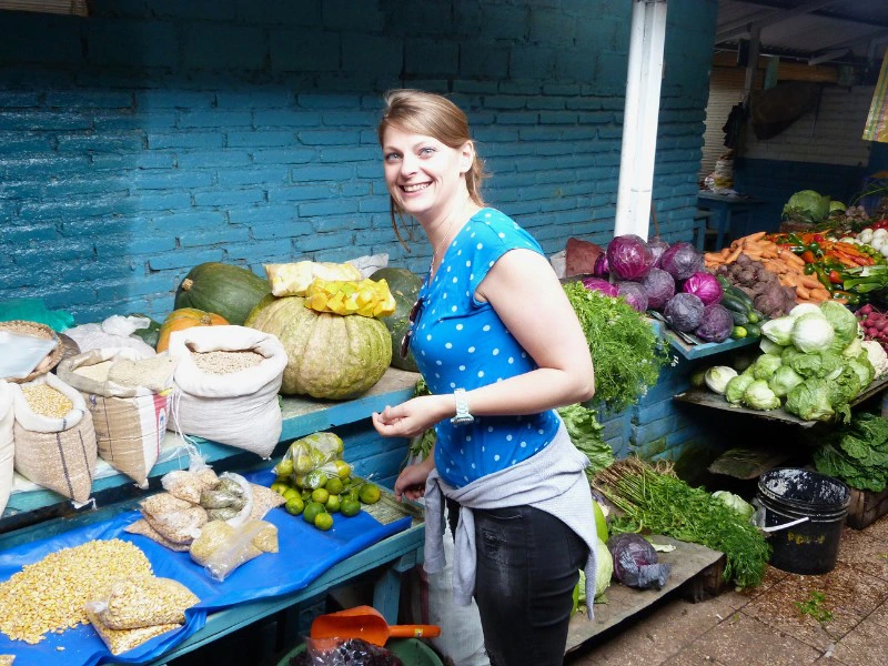 Ecuador Otavalo eten