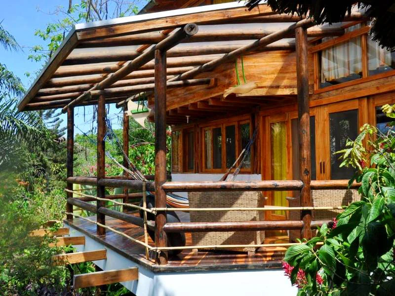 Ecuador Puerto Lopez - balkon