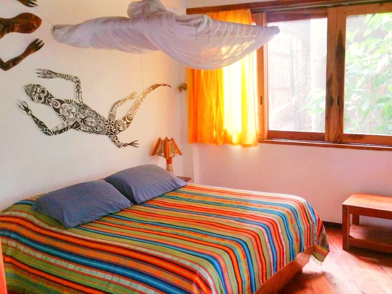 Ecuador Puerto Lopez - slaapkamer