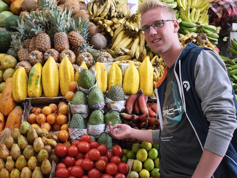 Ecuador Quito markt