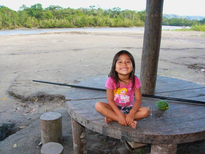 Ecuador Tena lokaal kind