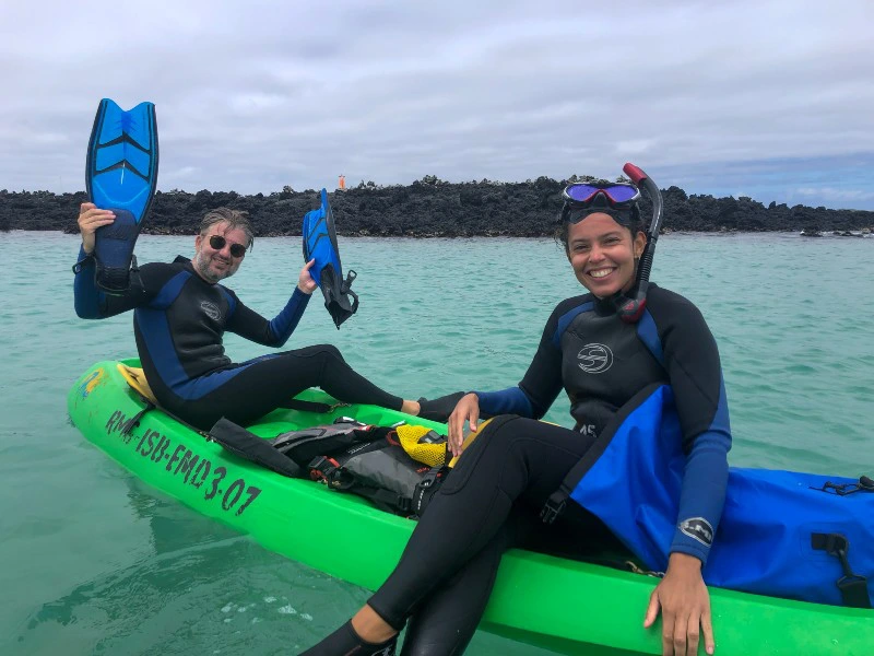 snorkelen tintoreras isabela
