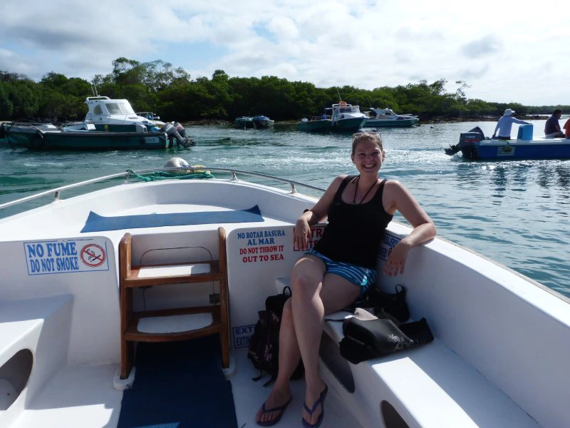 galapagos boot excursie