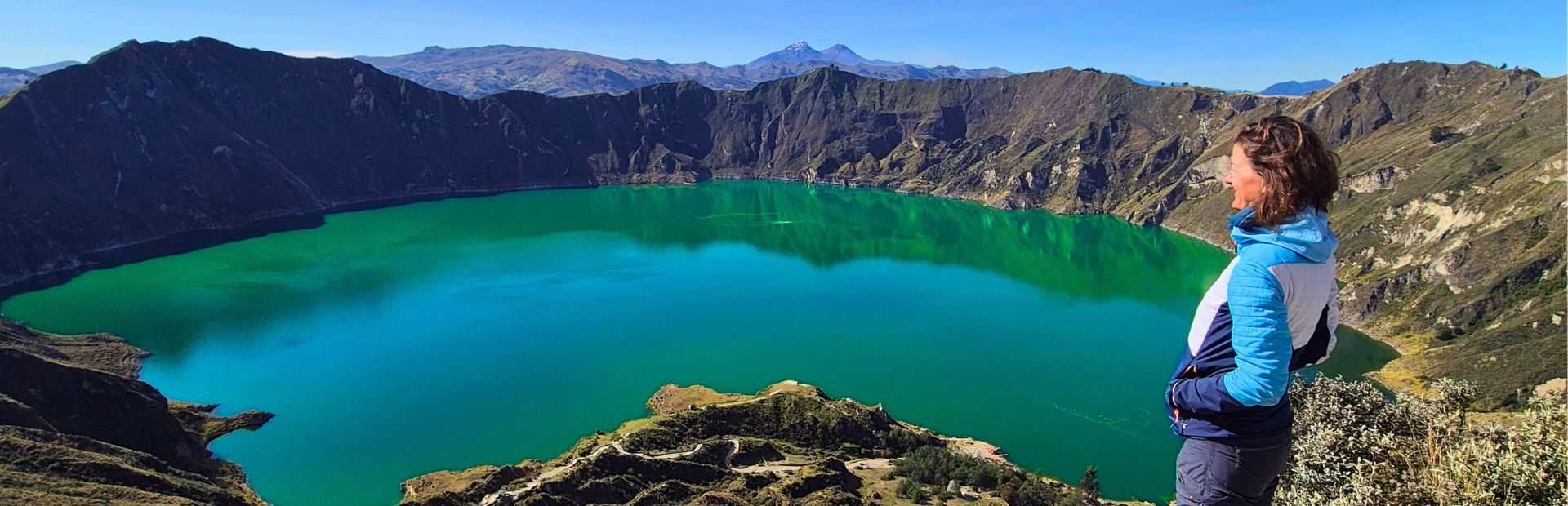 Ecuador Quilotoa meer