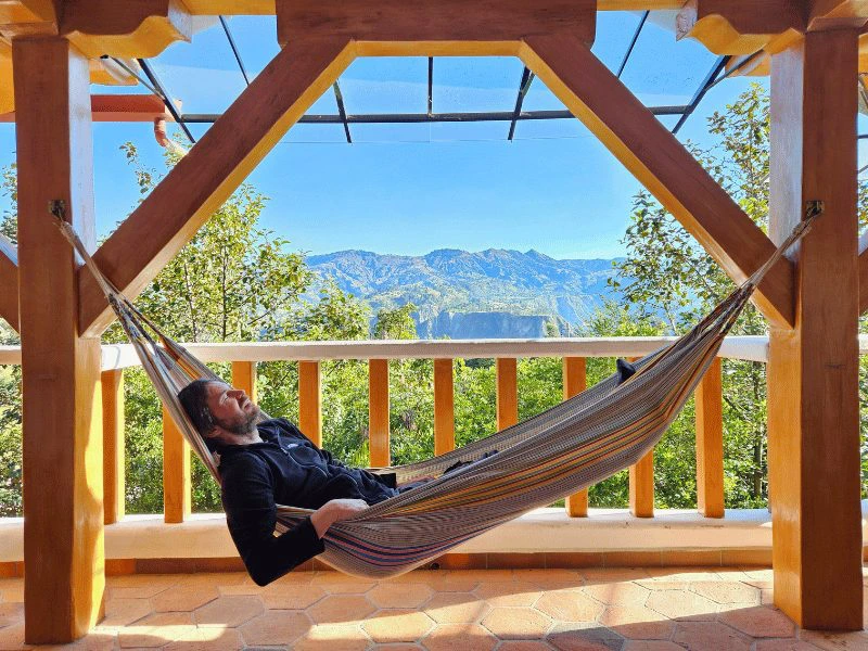 Relaxen in Ecuador