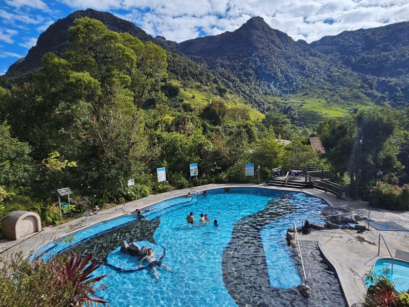 Papallacta hotel warmwaterbronnen Ecuador