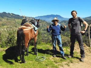 Ecuador Quilotoa hike met gids