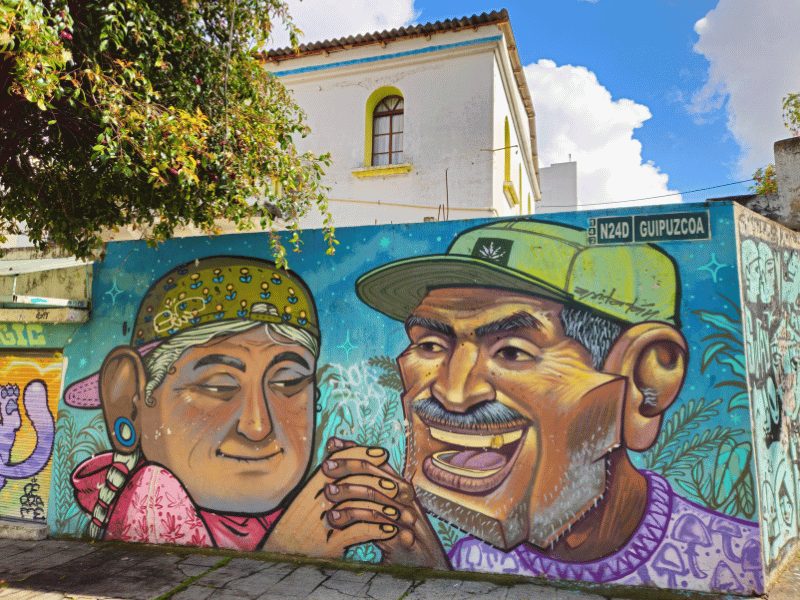 Streetart in Quito