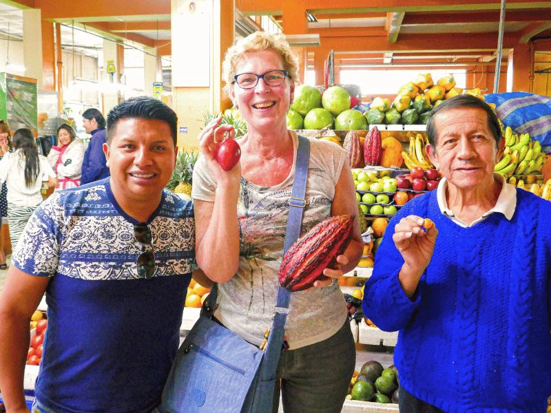 Ecuador quito markt