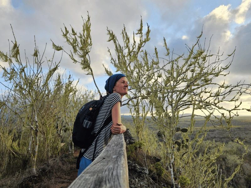 Mountainbiken op Isla Isabela