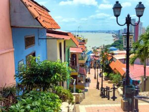 Stadszicht Guayaquil Ecuador