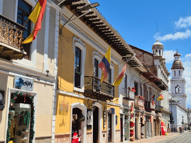 Straat in Cuenca