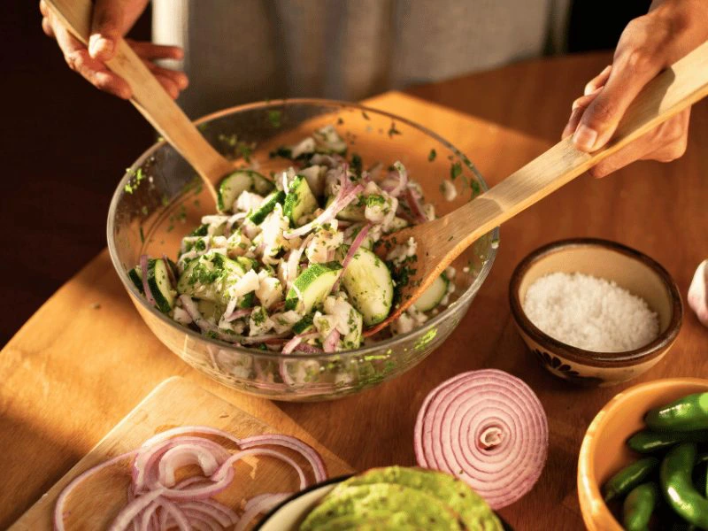 Ceviche maken op de Galapagos