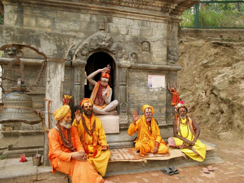 Nepal - Sadhu in Kathmandu