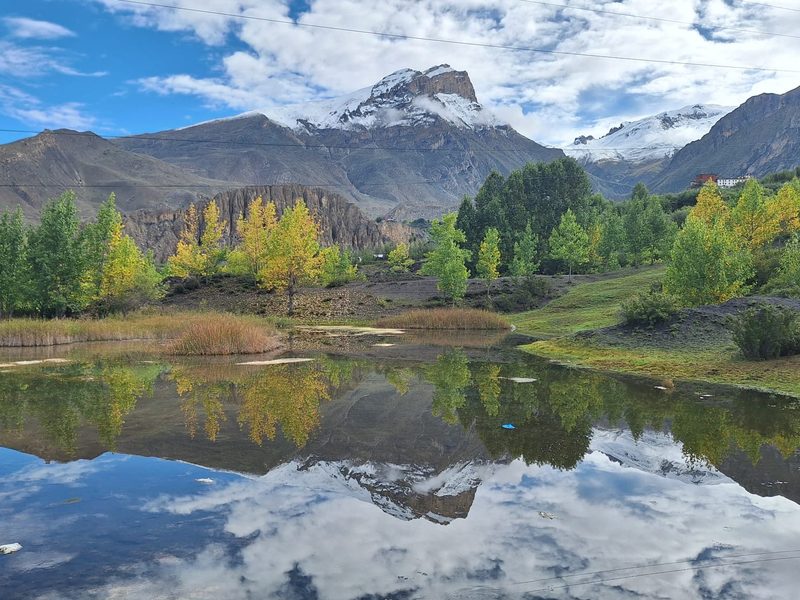 Landschap van het Annapurna Circuit