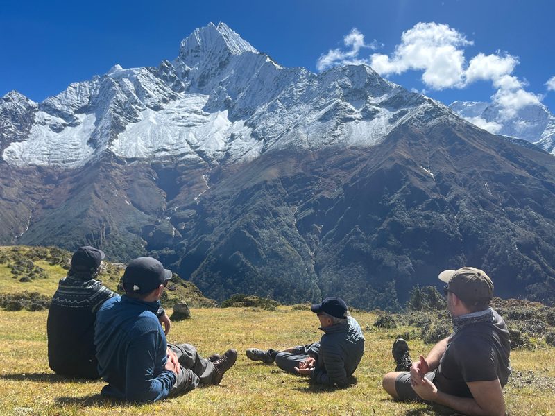 uitzicht vanaf Annapurna Circuit