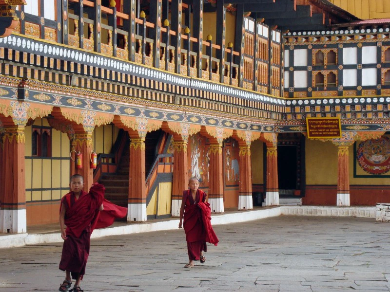 Monikken in Bhutan