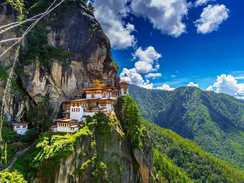 bhutan reizen klooster
