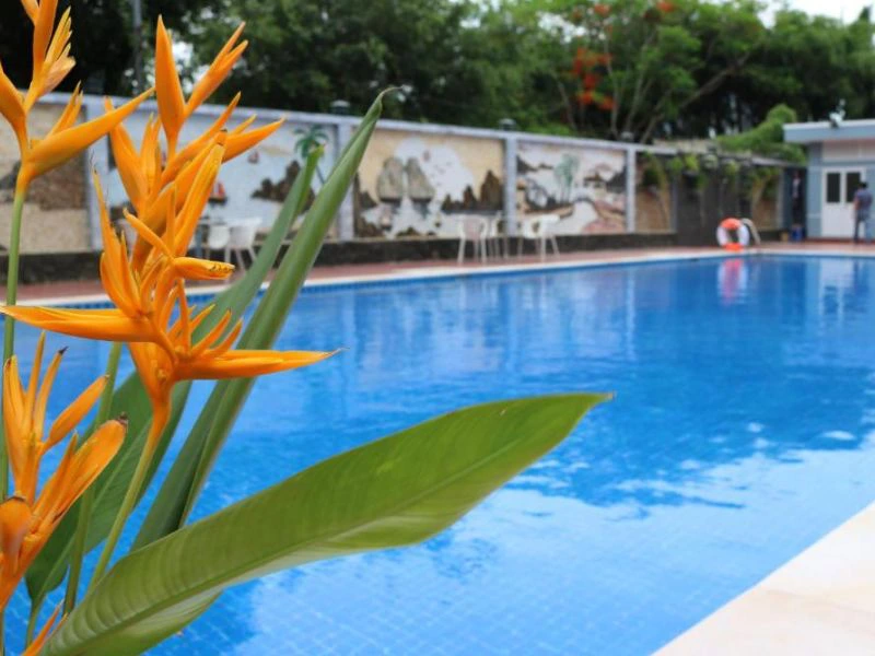 Can Tho hotel zwembad Cambodja